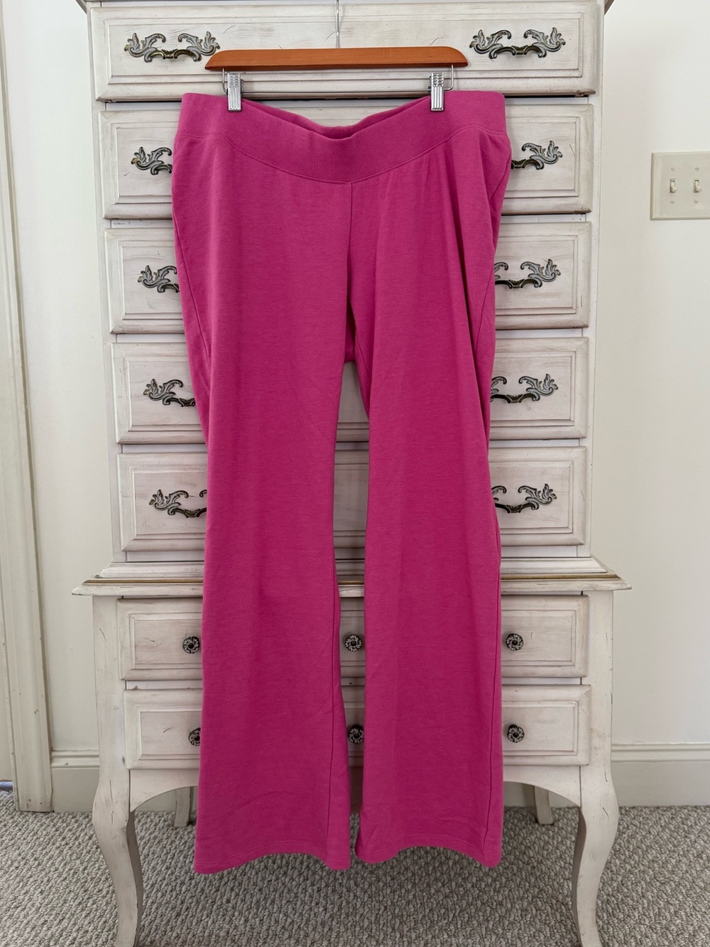 Motherhood Maternity Casual Pink Comfy Bootcut Pants